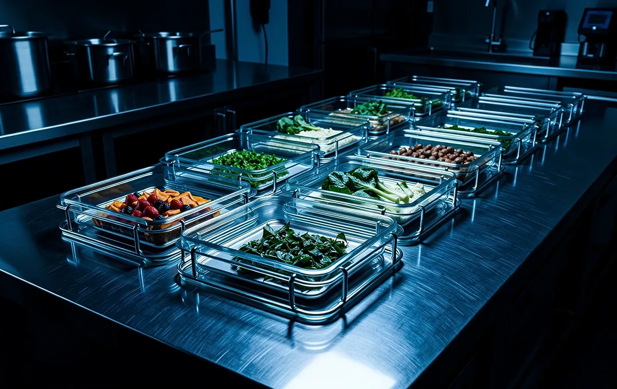 The technical kitchen protocol application.